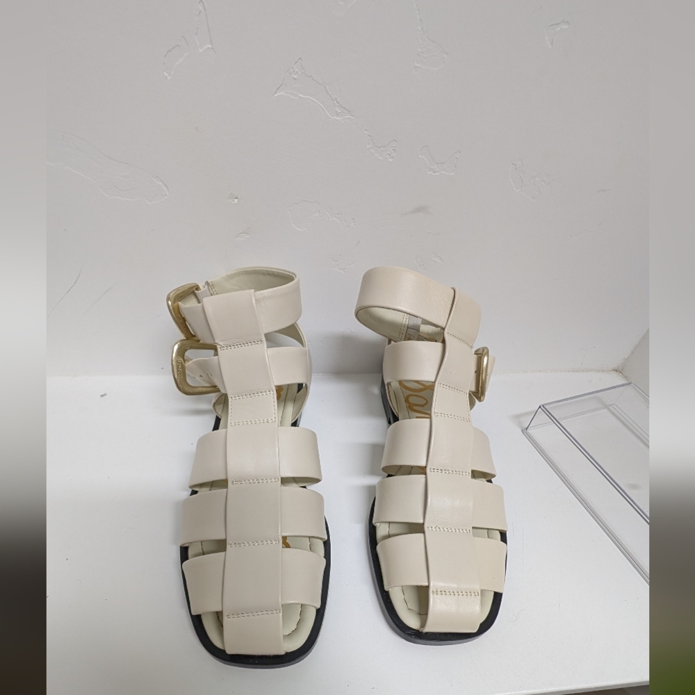Women's Sam Edelman 7.5 Ivory Sandals